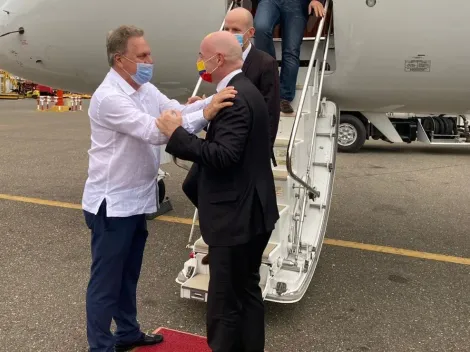 Tremenda visita: Gianni Infantino llega a Barranquilla a celebrar con la FCF