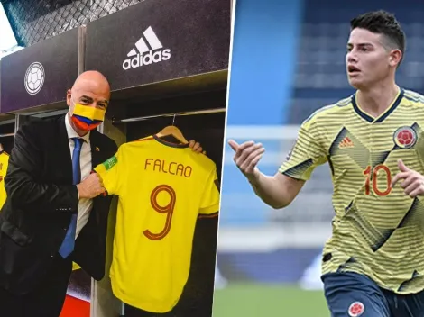 Infantino da pistas de James: "Me dijo que estaba listo para el Mundial"