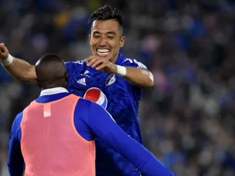 Fiesta azul: doblete de Uribe y goles de Pereira y Emerson para el triunfo de Millonarios