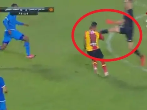 Directo al cuello: horrible patada se vio en la Liga de Campeones africana