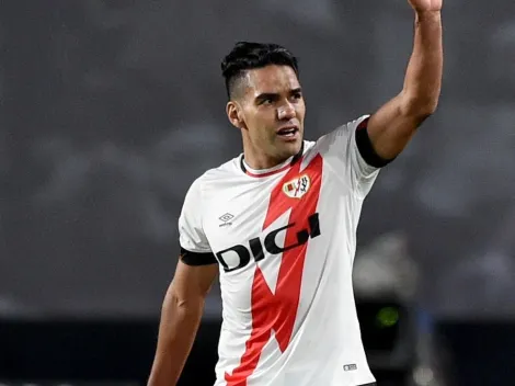 ¿Y la lesión qué? Falcao, suplente para el partido Rayo Vallecano vs. Mallorca