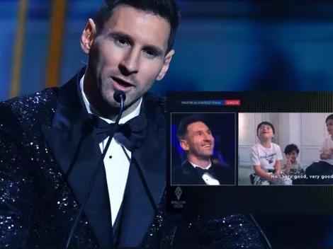 La tierna y viral respuesta de Mateo Messi, tras el séptimo Balón de Oro de Lionel