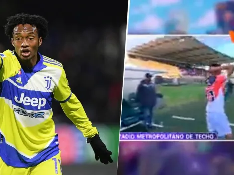 Cuadrado reacciona ante el escándalo: "Qué falta de respeto ese gol del Unión"