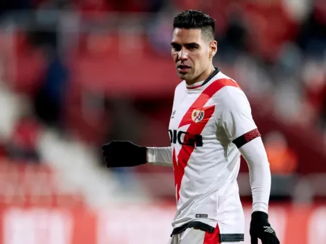 El problema que tiene Falcao en Rayo que expuso el DT en rueda de prensa