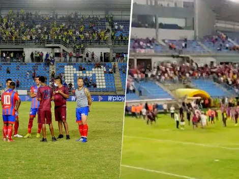 Jugador de Unión Magdalena es señalado de iniciar la pelea con los hinchas