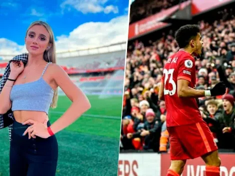 Morena Beltrán celebra el primer gol de Luis Díaz en Liverpool: "Qué talento"