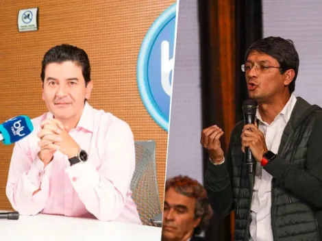 Enfurecido, candidato presidencial le deja tirado el debate a Néstor Morales