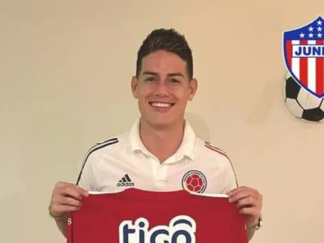 No es broma: ¡James Rodríguez estaría cerca de ser nuevo jugador de Junior!