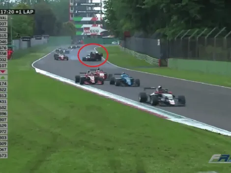 Video: brutal accidente del hijo de Juan Pablo Montoya en el GP de Imola