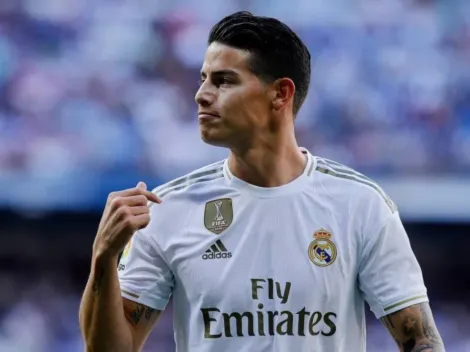 James no se puso con vueltas y confesó a quién elige entre Zidane o Benítez