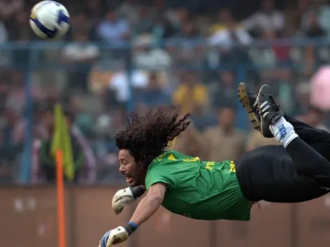 Como un ecuatoriano más, René Higuita festejó la confirmación de Ecuador en el Mundial