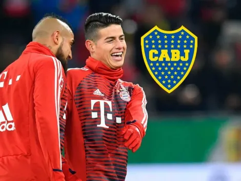 Dupla letal: esta es la estrella mundial que estaría con James Rodríguez en Boca