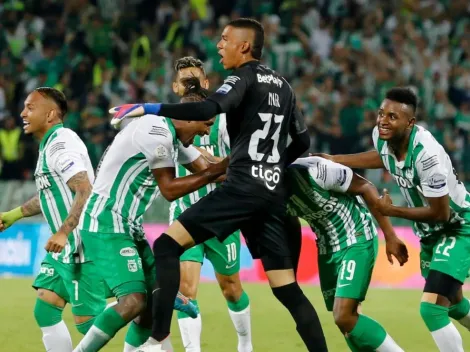 Excandidato presidencial fue visto en el Atanasio apoyando a Atlético Nacional