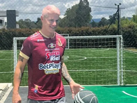 Como un hincha más: James Rodríguez analizó y quedó encantado con el Tolima en la final