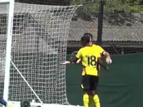 ¡Talento innato! Yaser Asprilla marcó su primer gol con Watford