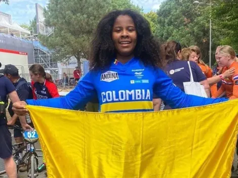 Nace una nueva Mariana Pajón: tiene apenas 13 años y ya ganó oro en un Mundial