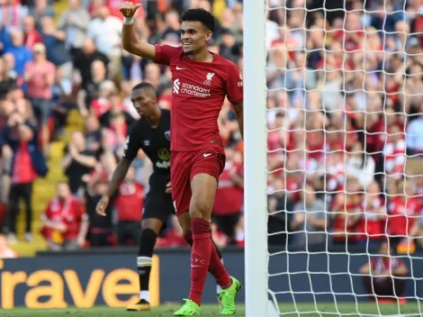 Doblete de Luis Díaz y goleada histórica de Liverpool sobre Bournemouth