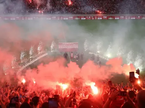 Así es la loca y pasional hinchada del nuevo equipo de James, Olympiacos