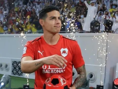 La razón por la que James tiene que seguir haciéndole fuerza a Al Rayyan de Qatar