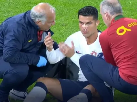 Así fue el tremendo golpe que le metieron a Cristiano Ronaldo