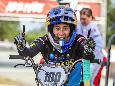 No se cansa de ganar: nueva medalla de oro para Mariana Pajón en Copa Mundo de BMX