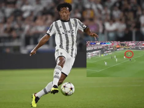 Cuadrado, 45 minutos en la derrota de Juventus frente a Milán