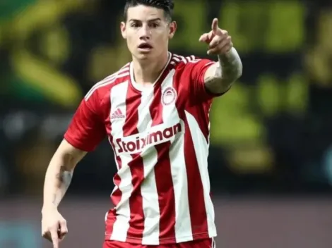 James Rodríguez recibió una buena noticia: fue convocado por Olympiacos 