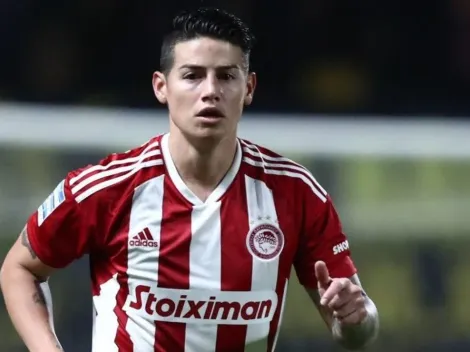 Otra oportunidad para brillar: James vuelve a la titular de Olympiacos en Grecia