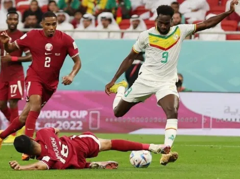 Qatar marcó primer gol en un Mundial, pero no le alcanzó y perdió con Senegal