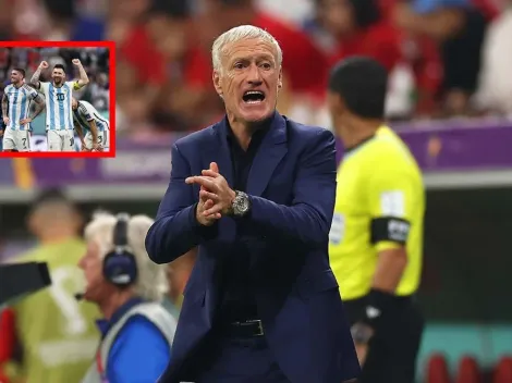 La indirecta de Didier Deschamps a Messi que calienta la final del Mundial