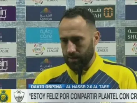 David Ospina por fin se pronunció por la llegada de Cristiano Ronaldo