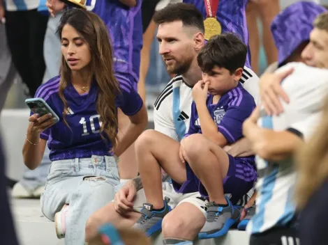 La sorpresiva reacción de la esposa de Messi tras la canción de Shakira