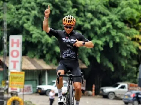 Miguel Ángel López fue presentado como toda una estrella en el Team Medellín