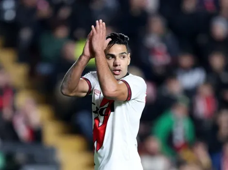 Falcao sigue sumando minutos: así le fue en Rayo Vallecano vs. R. Sociedad