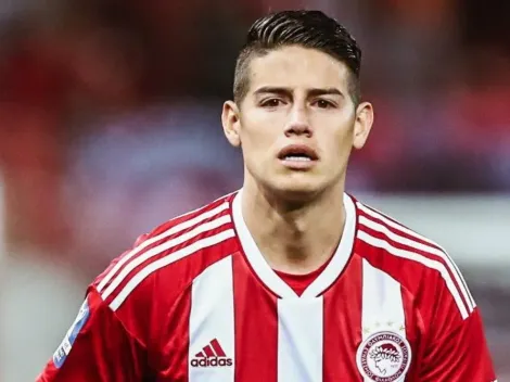 El grave problema que se le presentó a James en el Olympiacos de Grecia