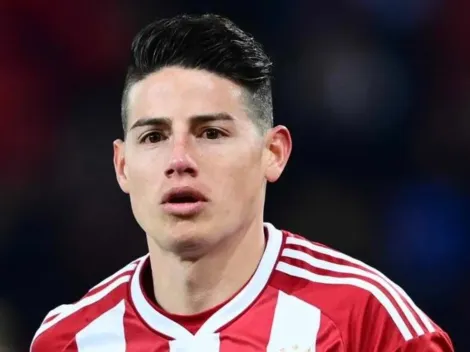 No duró ni una temporada: grave problema se le presentó a James en Olympiacos