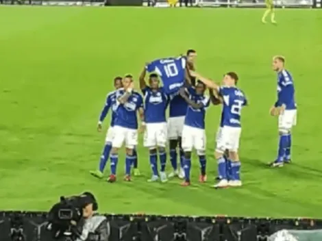 Inolvidable: tras el gol de Cortés, Millonarios le rindió homenaje a Cataño