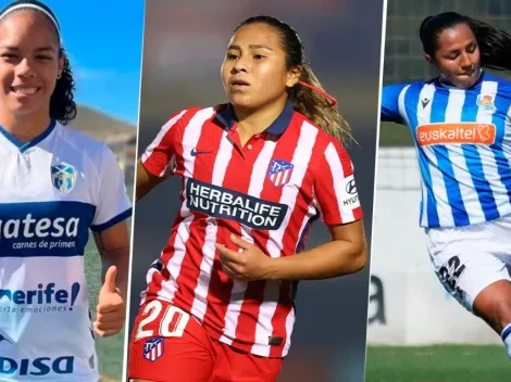 Las futbolistas colombianas que militan en la Liga femenina de España