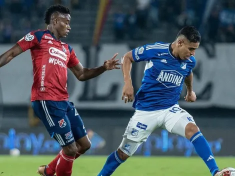 Millonarios a punta de jerarquía se lo ganó al DIM en el final del partido