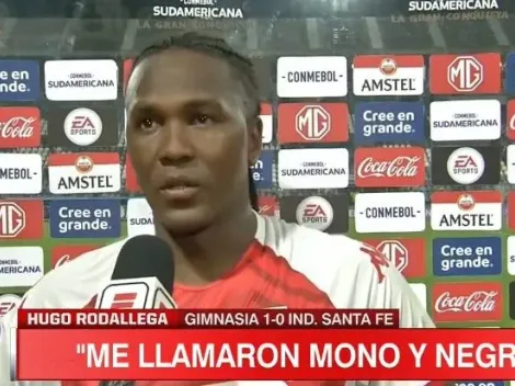 En medio del llanto, Hugo Rodallega denunció actos racistas en Argentina