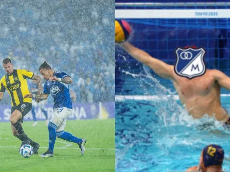 La lluvia hizo de las suyas: los memes que dejó el partido entre Millonarios y Peñarol