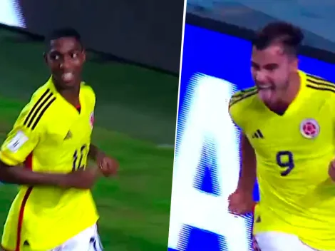 Colombia le remontó a Japón con goles de Aprilla y Ángel