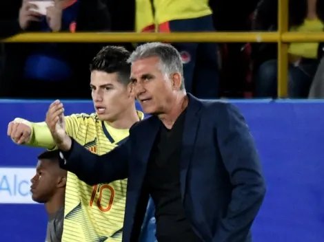 James Rodríguez habla por primera vez sobre el supuesto cajón que le hicieron a Queiroz