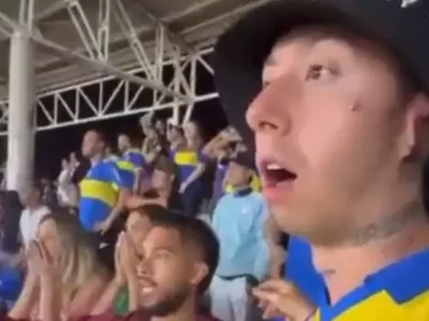 Video viral de influencers colombianos que apoyaron a Boca y terminaron aburridos