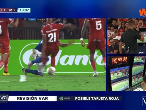 Video: terrible patada de Edwin Velasco contra Luis Paredes y no hubo roja
