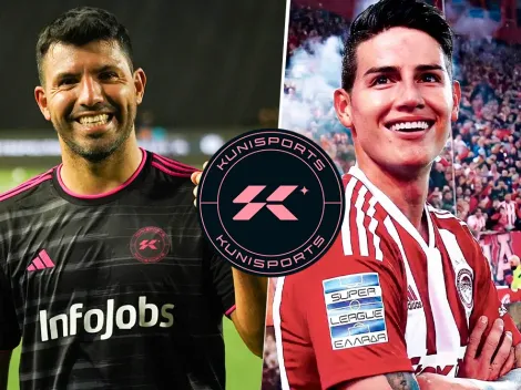 'Kun' Agüero: James Rodríguez SI jugará en la Kings League