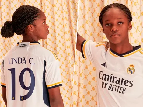 Linda Caicedo, protagonista en el lanzamiento de la nueva camiseta del Real Madrid