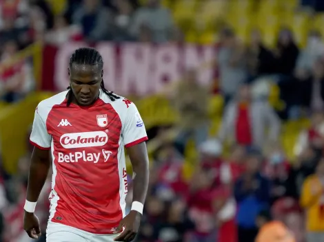 "Mente mediocre": Hugo Rodallega se defendió ante insultos de hinchas de Santa Fe