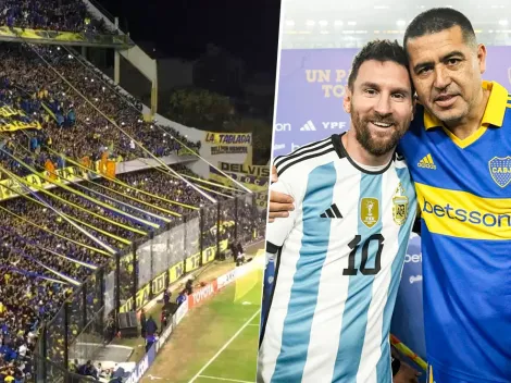 "En La Bombonera el más grande es Román", hinchas de Boca a Messi