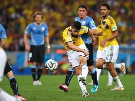 ¡9 años del golazo de James a Uruguay en Brasil 2014!